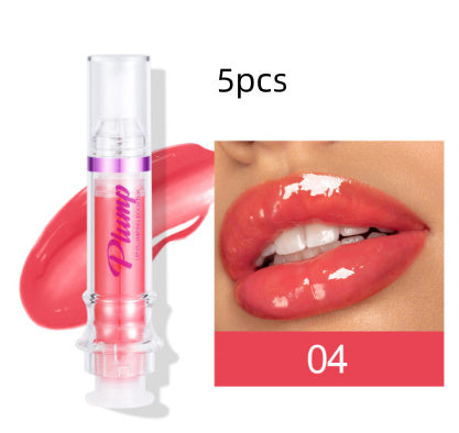 Nuevo tubo de labios de color intenso, labios ligeramente picantes, labios de miel, espejo de vidrio, lápiz labial líquido