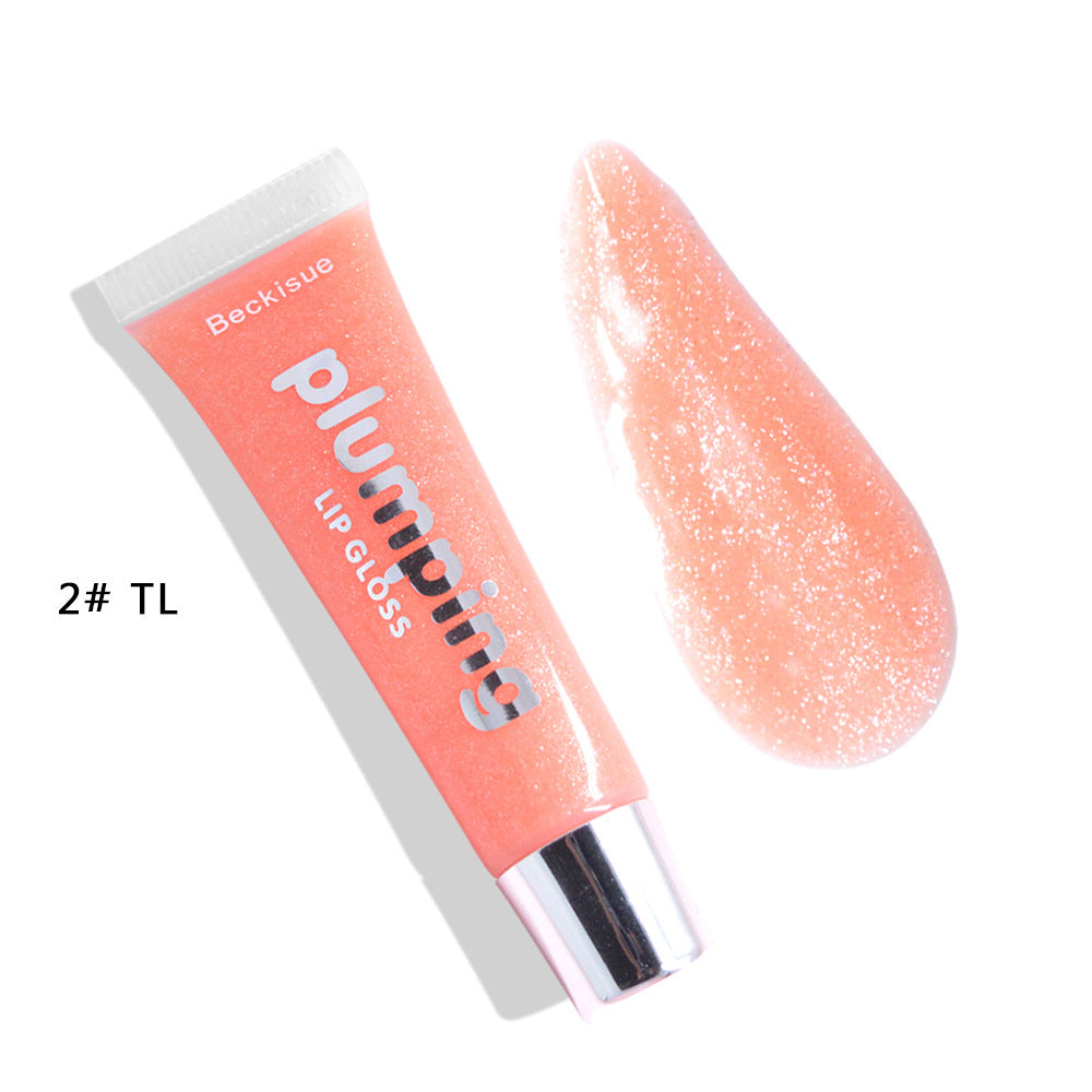 Brillo labial voluminizador Wet Cherry Gloss Brillo labial voluminizador Maquillaje Brillo labial grande Hidratante Volumen voluminizador Brillante Vitamina E Aceite mineral