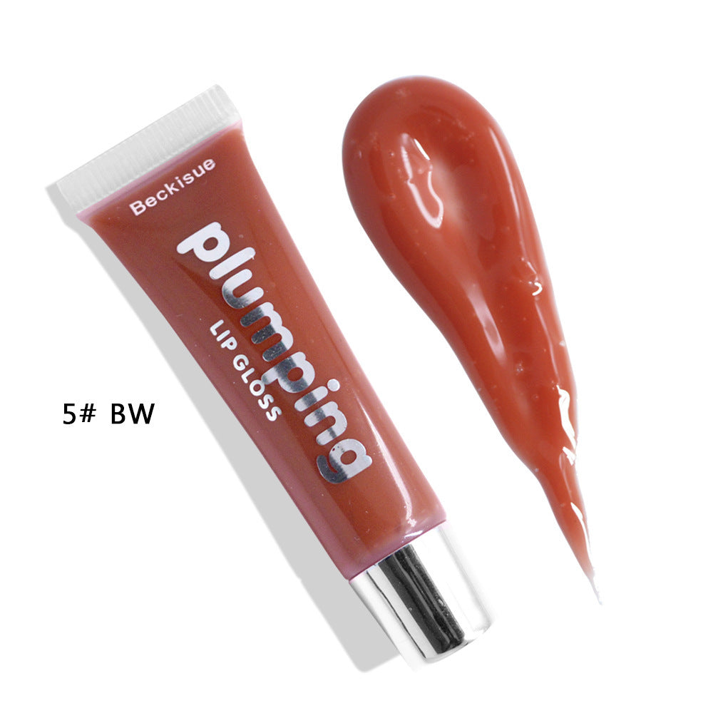 Brillo labial voluminizador Wet Cherry Gloss Brillo labial voluminizador Maquillaje Brillo labial grande Hidratante Volumen voluminizador Brillante Vitamina E Aceite mineral