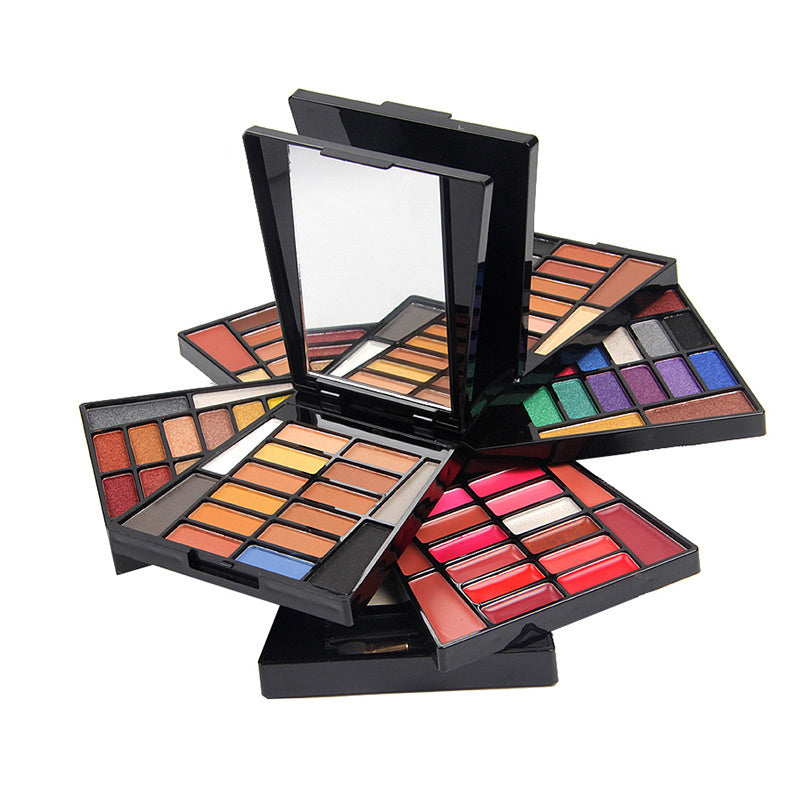 Makeup Box 64 Color Eye Shadow Box 16 Color Lipstick 2 Color Highlight 6 Color Blush Powder Makeup Box