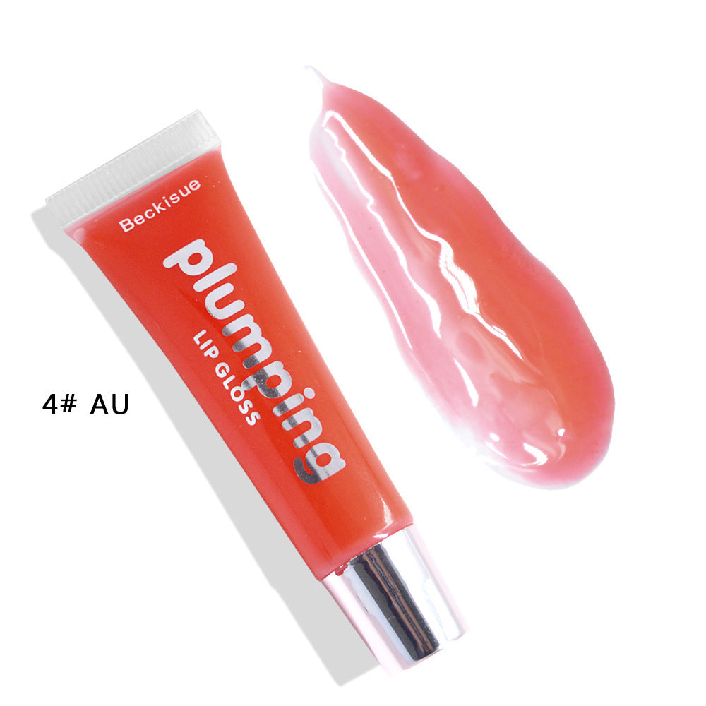 Brillo labial voluminizador Wet Cherry Gloss Brillo labial voluminizador Maquillaje Brillo labial grande Hidratante Volumen voluminizador Brillante Vitamina E Aceite mineral