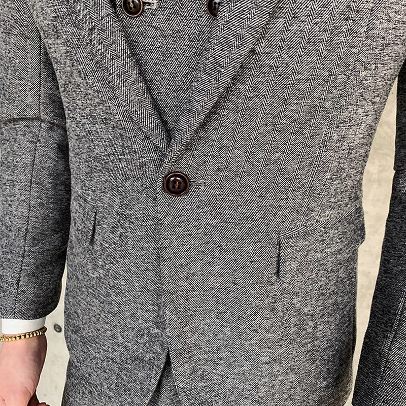 Traje de tres piezas para hombre