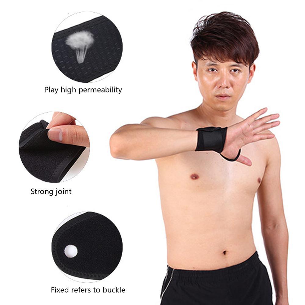 Wrap Bandage To Prevent Sprain, Black Sports Wrist Guard