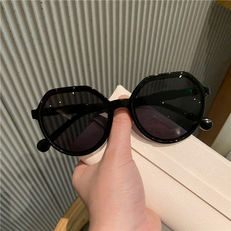 Women's Vintage Statement Frame Polarized Sunglasses