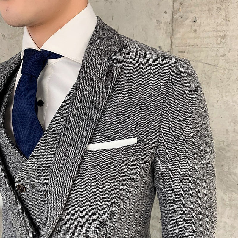 Traje de tres piezas para hombre