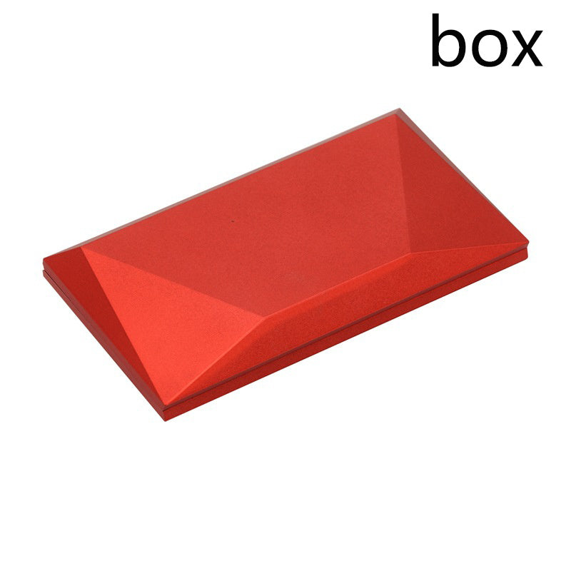 Boîte à bagues rotative en forme de cœur avec fleur de rose 3D Love Box Cadeau de Saint-Valentin