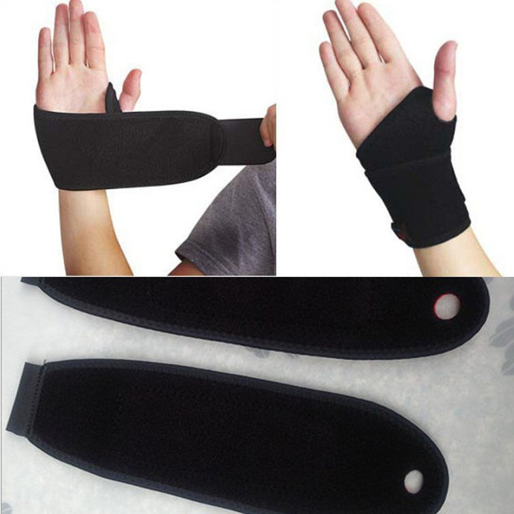 Breathable wrap wrist brace