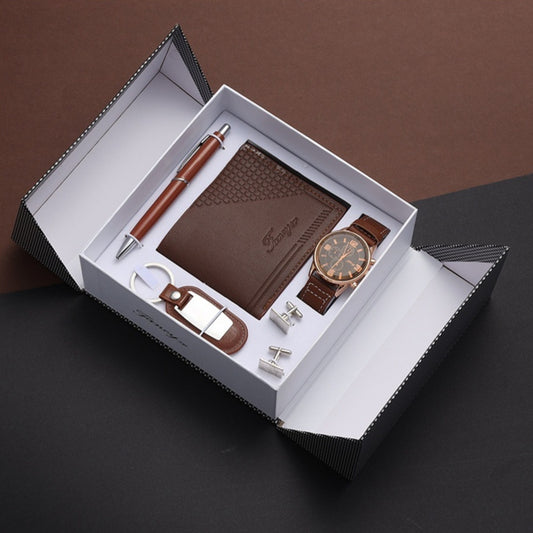 Coffret cadeau porte-monnaie ceinture porte-clés