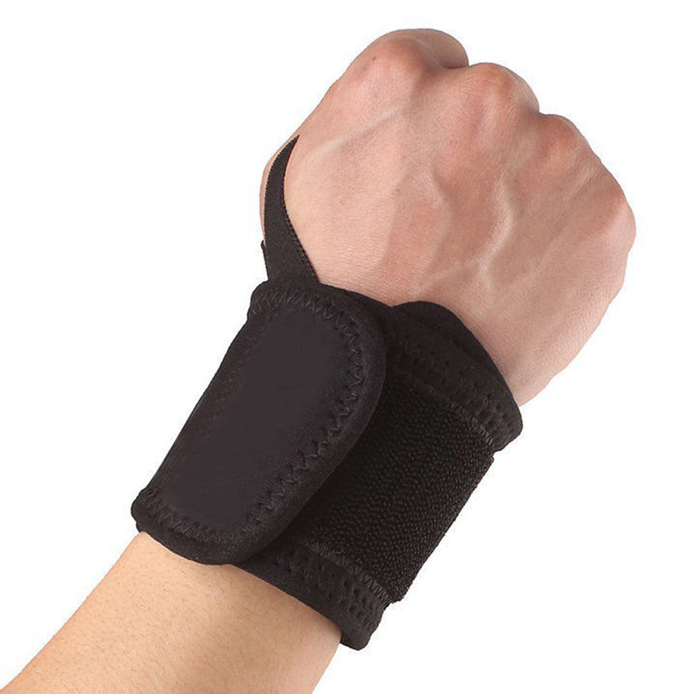 Breathable wrap wrist brace