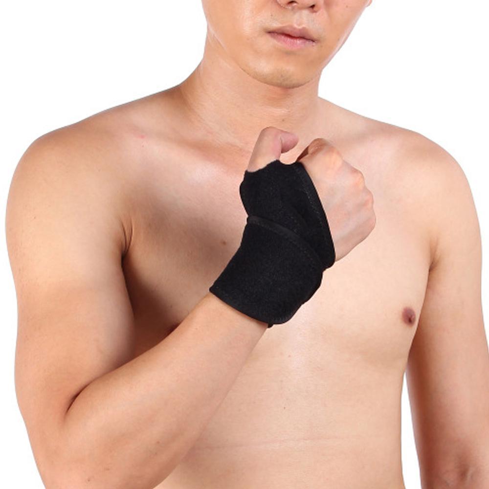 Wrap Bandage To Prevent Sprain, Black Sports Wrist Guard