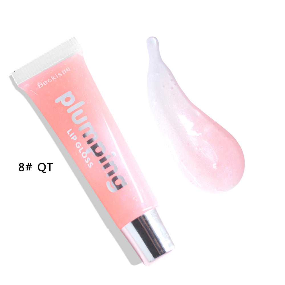 Brillo labial voluminizador Wet Cherry Gloss Brillo labial voluminizador Maquillaje Brillo labial grande Hidratante Volumen voluminizador Brillante Vitamina E Aceite mineral