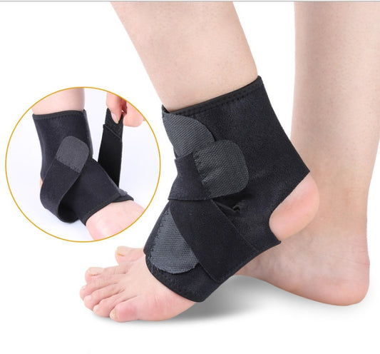 Adjustable Sport Ankle Brace – Elastic, Breathable Wrap Pad for Foot Protection & Pain Relief