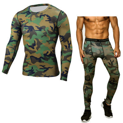 Men's thermal fitness suit