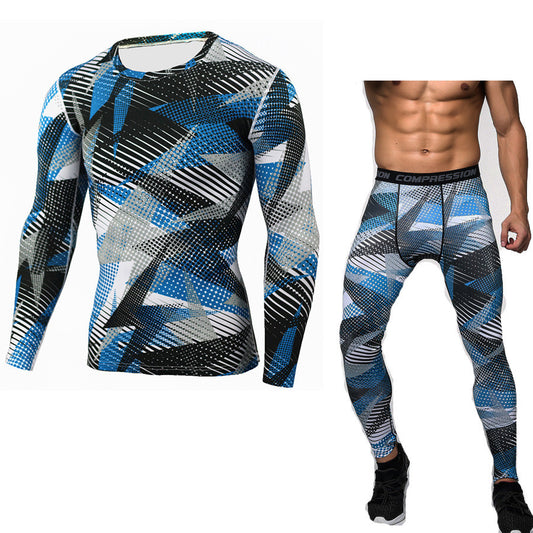 Men's thermal fitness suit