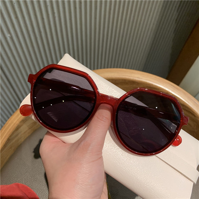 Women's Vintage Statement Frame Polarized Sunglasses