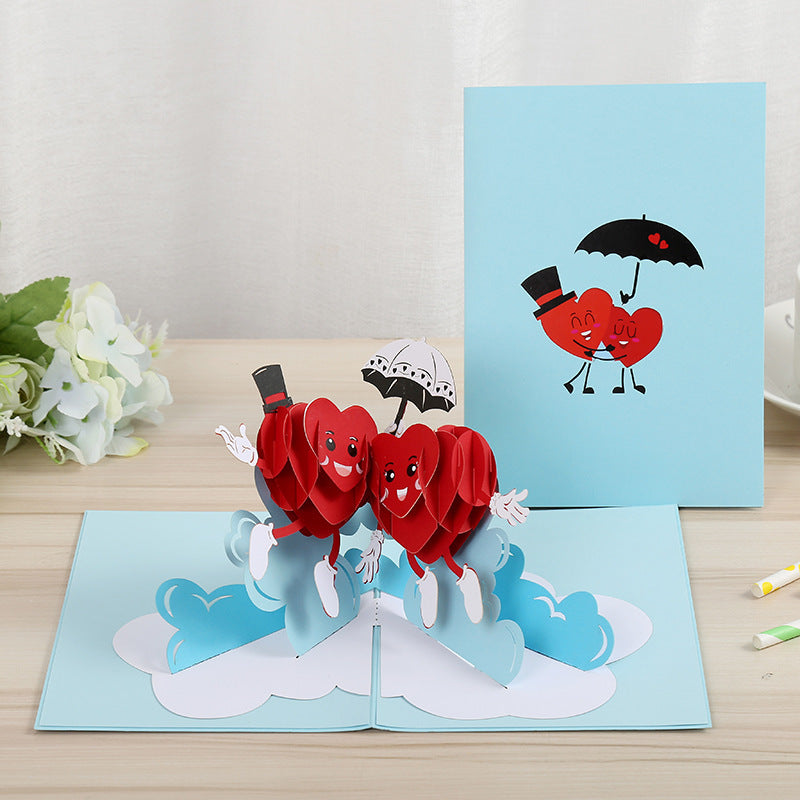 Valentine's Day Greeting Card Creative Handmade