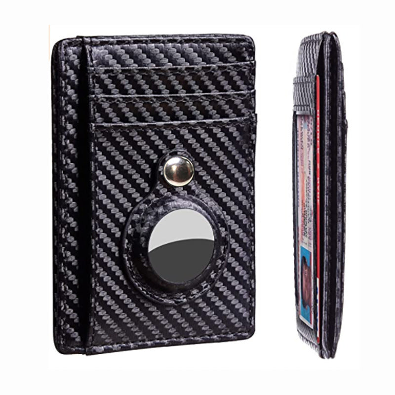 Anti-theft Swiping Pop-up Card Holder Multi-function Business Men Wallet Positioning Tracker Card Holder