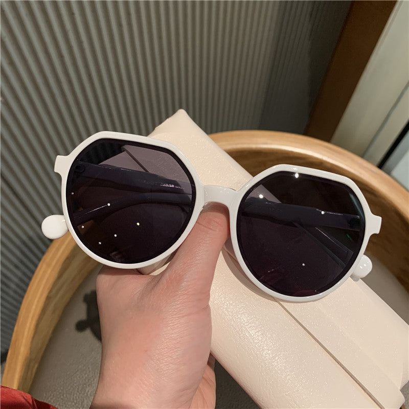 Women's Vintage Statement Frame Polarized Sunglasses