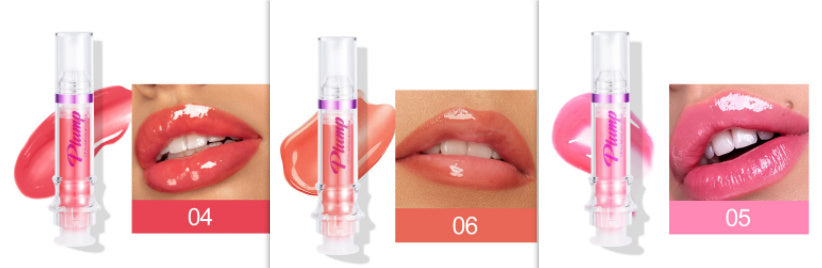 Nuevo tubo de labios de color intenso, labios ligeramente picantes, labios de miel, espejo de vidrio, lápiz labial líquido