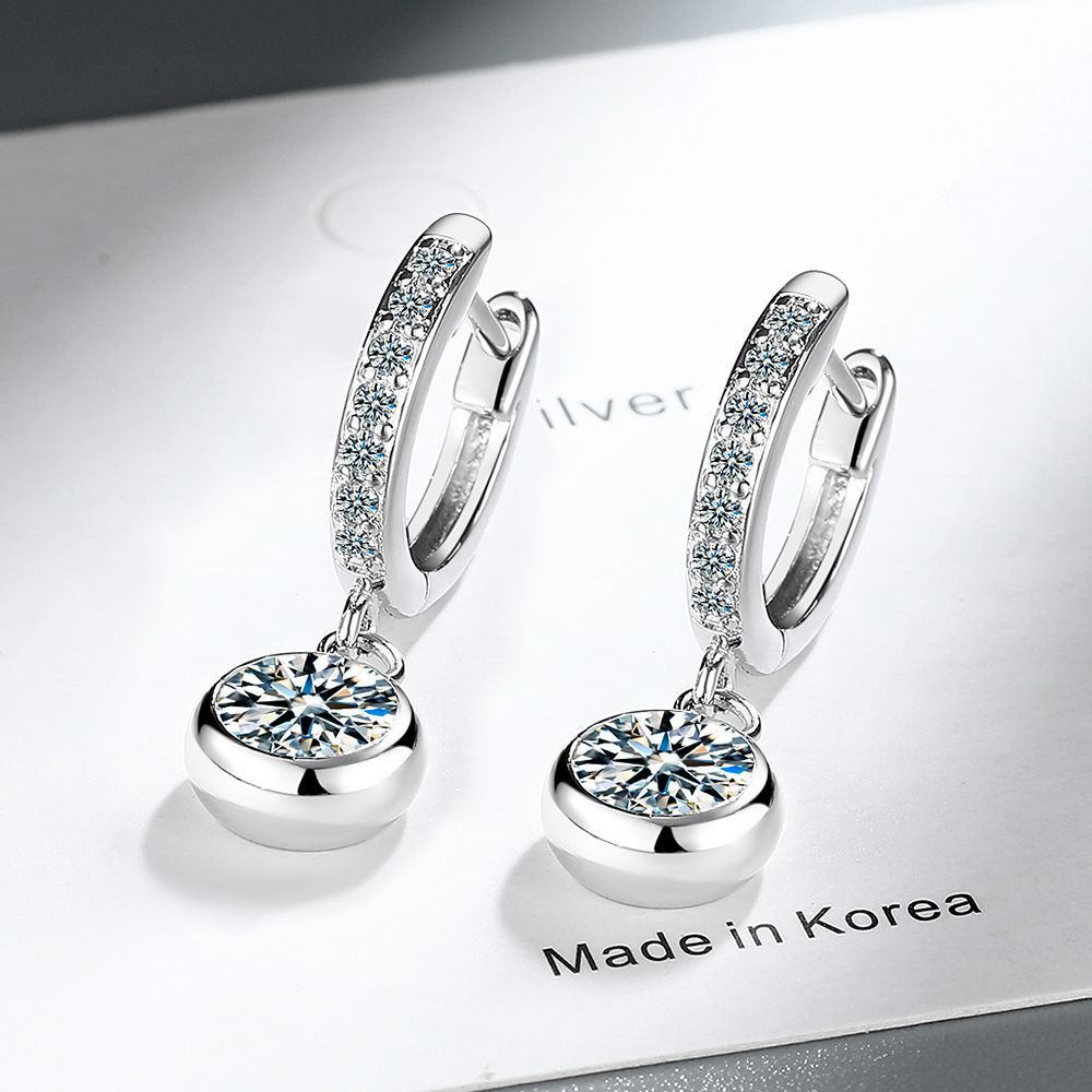 Zircon Elegant Personalized Creative Geometric Trendy Earrings