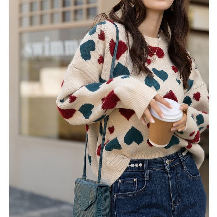 Autumn New Sweater Women's Small Short Outer Wear