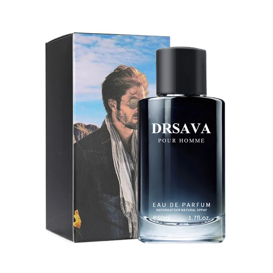 50ML 1.7FL.OZ DRSAVA Fougere Perfume for Men, Feronomas Lavender Cedar Fragrance, Long Lasting Eau de Parfum Perfume Hombre