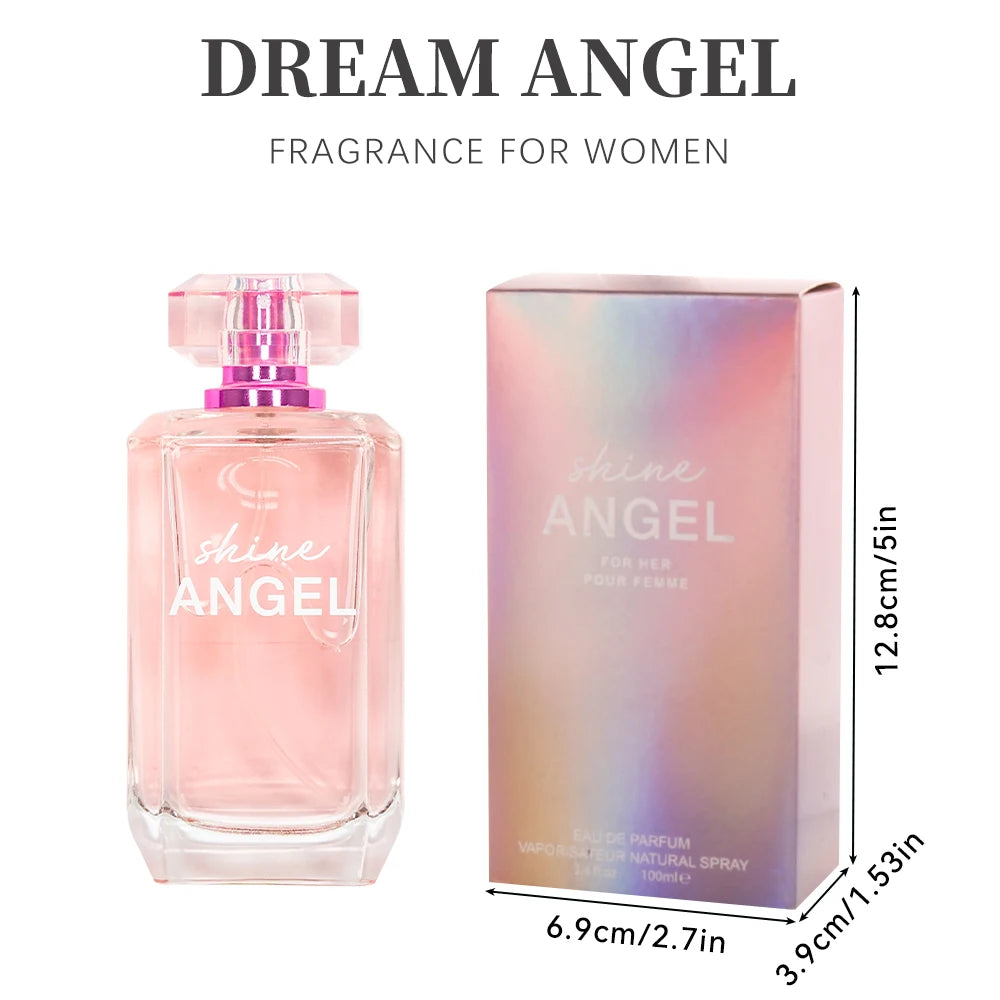 SHINE ANGEL Women's EDP 3.4 Ounce (Pack of 1) Eau de Parfum for Women Women's Fragrance Long Lasting Perfume for Women