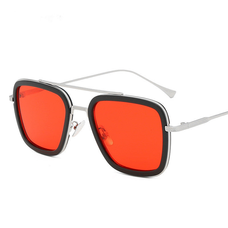 European And American Square Polarized Sunglasses