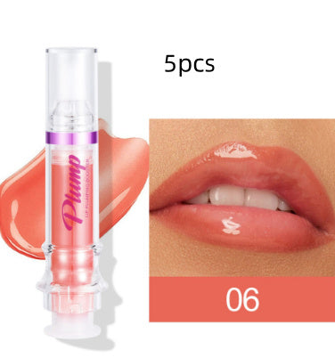 Nuevo tubo de labios de color intenso, labios ligeramente picantes, labios de miel, espejo de vidrio, lápiz labial líquido