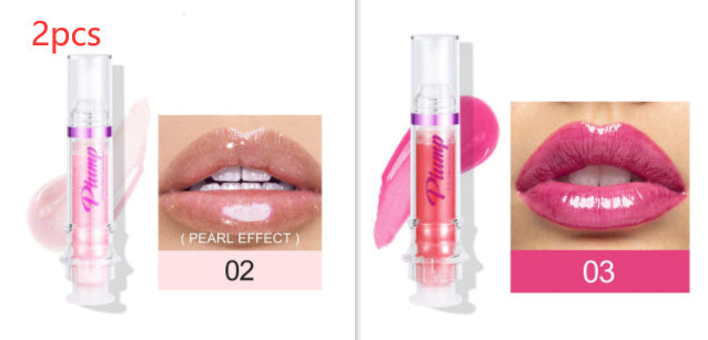 Nuevo tubo de labios de color intenso, labios ligeramente picantes, labios de miel, espejo de vidrio, lápiz labial líquido