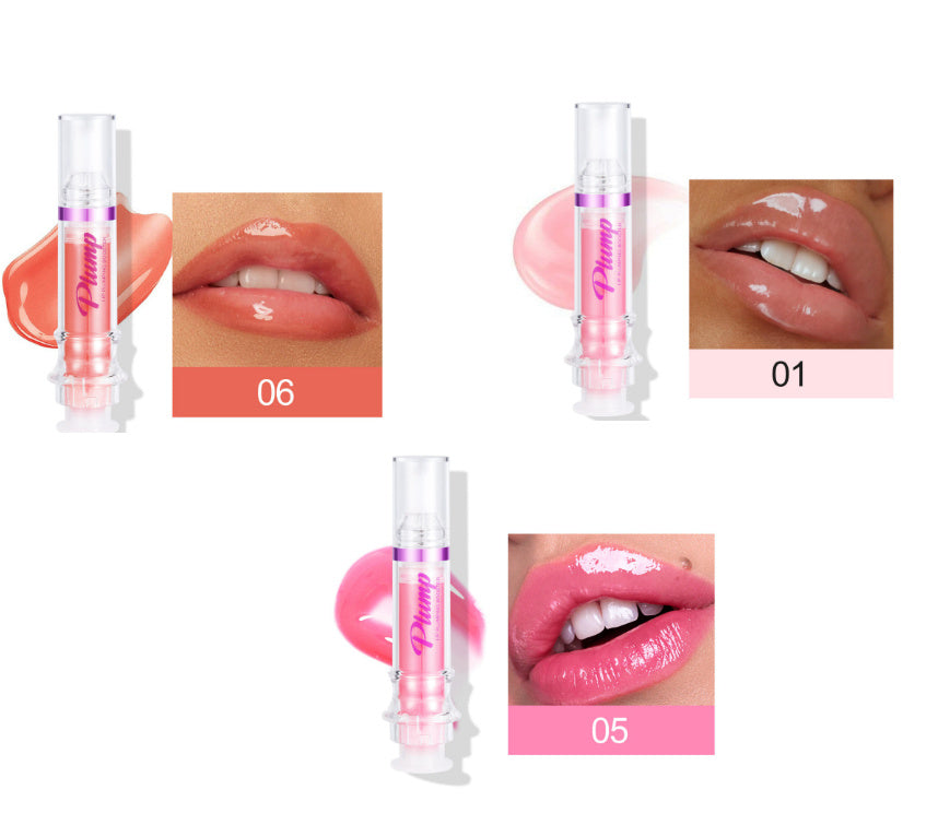 Nouveau tube à lèvres Rich Lip Color Rouge à lèvres légèrement épicé Lèvres miel Miroir à lèvres en verre Rouge à lèvres liquide