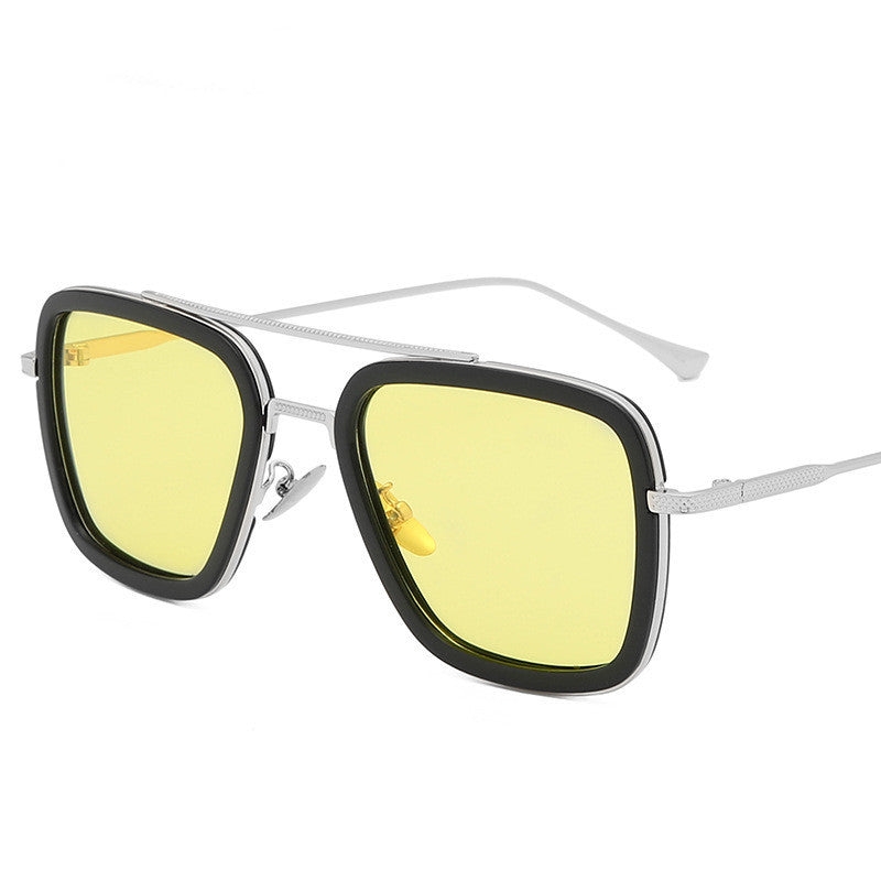 European And American Square Polarized Sunglasses